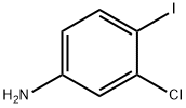 3-CHLORO-4-IODOANILINE 구조식 이미지