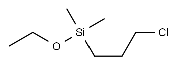 (3-chloropropyl)ethoxydimethylsilane  Structure