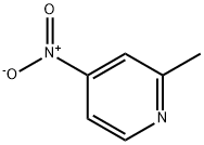 2-Methyl-4-nitropyridine 구조식 이미지