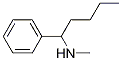 Benzenemethanamine, .alpha.-butyl-N-methyl- Structure