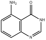 5-AMINO-4(1H)-QUINAZOLINONE 구조식 이미지