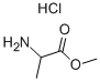 Methyl DL-2-aminopropanoate hydrochloride 구조식 이미지