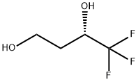 (S)-4,4,4-TRIFLUOROBUTANE-1,3-DIOL Structure