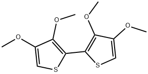 2,2'-Bithiophene, 3,3',4,4'-tetramethoxy- Structure