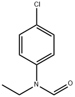 N-(4-CHLOROPHENYL)-N-ETHYLFORMAMIDE Structure