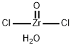 지르코늄 옥시염화물 옥타수화물 구조식 이미지