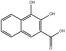 2-나프탈렌카르복실산,3,4-디히드록시-(9CI) 구조식 이미지