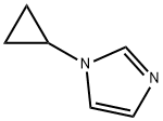1H-IMidazole, 1-cyclopropyl- 구조식 이미지