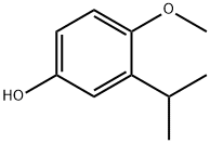 2-ISOPROPYL-4-HYDROXY ANISOLE Structure