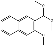 2-(DiMethoxyMethyl)-3-Methoxynaphthalene Structure