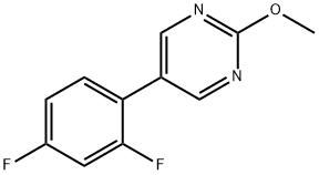 5-(2,4-Difluorophenyl)-2-MethoxypyriMidine Structure