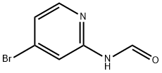 N-(4-Bromopyridin-2-yl)formamide Structure