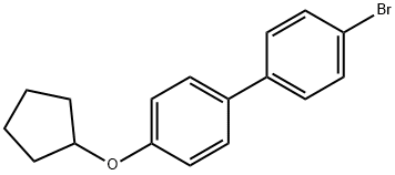 1-Bromo-4-[4-(cyclopentyloxy)phenyl]benzene Structure