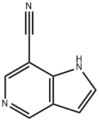 1H-Pyrrolo[3,2-c]pyridine-7-carbonitrile Structure