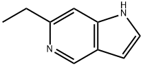 1H-Pyrrolo[3,2-c]pyridine, 6-ethyl- Structure