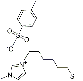 1-Methyl-3-[6-(Methylthio)hexyl]iMidazoliuM p-Toluenesulfonate Structure