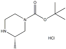 (S)-1-Boc-3-Methylpiperazine hydrochloride Structure