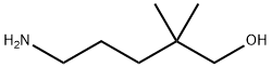 5-AMINO-2,2-DIMETHYLPENTANOL Structure