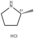 (R)-2-Methylpyrrolidine hydrochloride Structure
