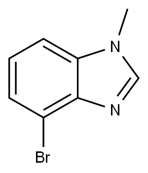 4-broMo-1-Methyl-1H-benzo[d]iMidazole Structure