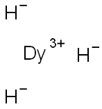 dysprosium trihydride  Structure