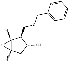 (1S,2S,3R,5R)-2-(Benzyloxy)Methyl-6-oxabicyclo[3.1.0]hexan-3-ol Structure