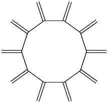 1,2,3,4,5,6,7,8,9,10-Deca(methylene)cyclodecane Structure