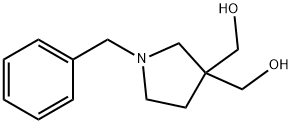 (1-BENZYLPYRROLIDINE-3,3-DIYL)DIMETHANOL Structure