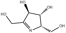 2H-Pyrrole-2,5-dimethanol,3,4-dihydro-3,4-dihydroxy-,(2S,3R,4R)-(9CI) Structure