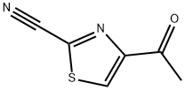 2-티아졸카르보니트릴,4-아세틸-(9CI) 구조식 이미지