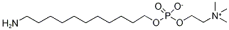 2-[[[(11-AMinoundecyl)oxy]hydroxyphosphinyl]oxy]-N,N,N-triMethyl-EthanaMiniuM Inner Salt Structure