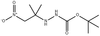 tert-Butyl 2-(2-methyl-1-nitropropan-2-yl)hydrazinecarboxylate Structure