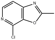 옥사졸로[5,4-c]피리딘,4-클로로-2-메틸- 구조식 이미지