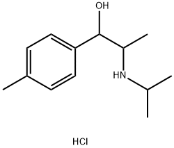 D,L-ERYTHRO-4'-METHYL-A-(1-ISOPROPYLAMINOETHYL) BENZYL ALCOHOL, HYDROCHLORIDE 구조식 이미지