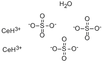 CERIUM(III) SULFATE N-HYDRATE 구조식 이미지