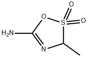 3H-1,2,4-Oxathiazol-5-amine,3-methyl-,2,2-dioxide(9CI) Structure