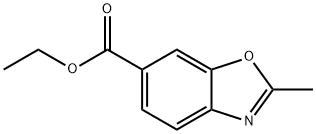 6-Benzoxazolecarboxylic acid, 2-methyl-, ethyl ester Structure