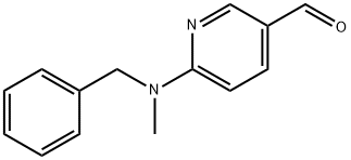 6-(benzyl(Methyl)aMino)nicotinaldehyde Structure