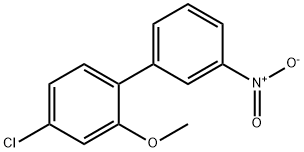 4-Chloro-2-Methoxy-1-(3-nitrophenyl)benzene Structure