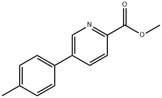 Methyl 5-(4-Methylphenyl)pyridine-2-carboxylate Structure