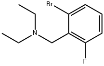 N,N-Diethyl 2-broMo-6-fluorobenzylaMine Structure