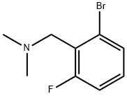 N,N-DiMethyl 2-broMo-6-fluorobenzylaMine Structure