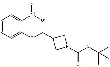 1-BOC-3-(2-nitrophenoxyMethyl)azetidine Structure