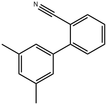 2-(3,5-diMethylphenyl)benzonitrile Structure