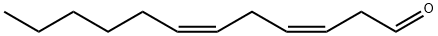 3,6-Dodecadienal, (3Z,6Z)- Structure