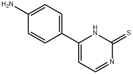 4-(4-Amino-phenyl)-pyrimidine-2-thiol Structure