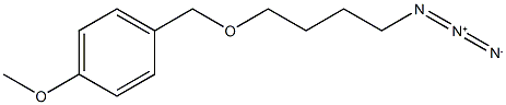 1-((4-Azidobutoxy)methyl)-4-methoxybenzene Structure