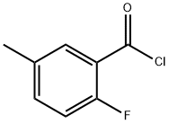 2-FLUORO-5-METHYLBENZOYL CHLORIDE Structure
