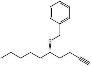 (S)-((Dec-1-yn-5-yloxy)Methyl)benzene Structure