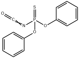 DIPHENYL PHOSPHOROISOTHIOCYANATIDATE, 95 Structure